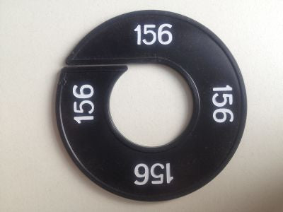 Klika - Taille bague noir/blanc 156