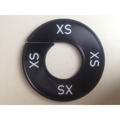 Klika - Size ring black/white XS