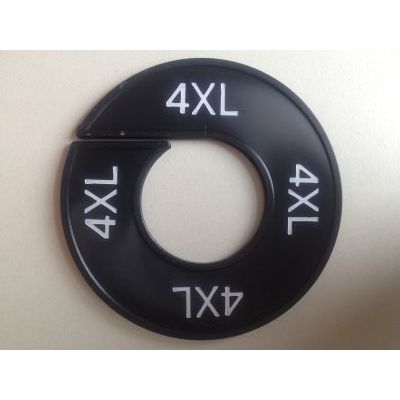 Klika - Taille bague noir/blanc 4XL