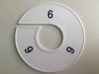 Klika - Size ring 11 cm white/black 6