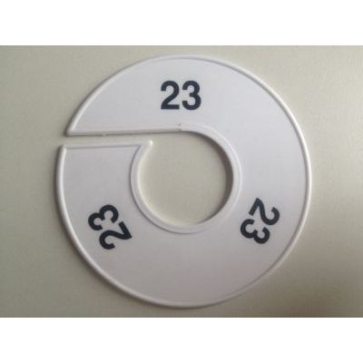 Klika - Size ring 11 cm white/black 23