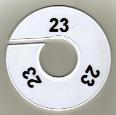 Klika -  Maatring 11cm wit/zwart 2