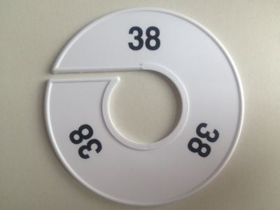 Klika - Size ring 11 cm white/black 38