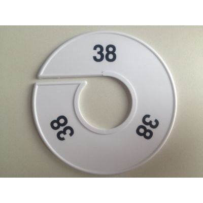 Klika - Size ring 11 cm white/black 38