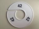 Klika -  Maatring 11 cm wit/zwart 42