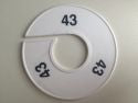 Klika -  Maatring 11 cm wit/zwart 43