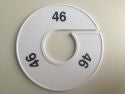 Klika -  Maatring 11 cm wit/zwart 46