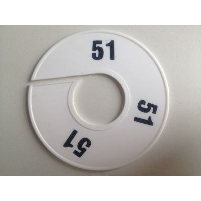 Klika - Size ring 11 cm white/black 51