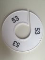 Klika -  Maatring 11 cm wit/zwart 53