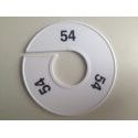 Klika -  Maatring 11 cm wit/zwart 54