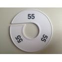 Klika -  Maatring 11 cm wit/zwart 55