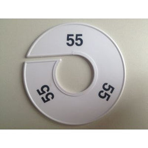 Klika -  Maatring 11 cm wit/zwart 55