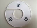 Klika -  Maatring 11 cm wit/zwart 61
