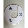 Klika -  Maatring 11 cm wit/zwart 66