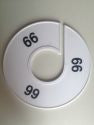 Klika -  Maatring 11 cm wit/zwart 66