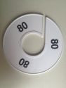 Klika -  Maatring 11 cm wit/zwart 80