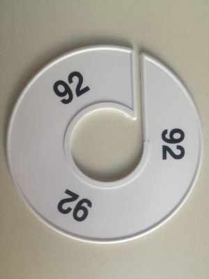 Klika - Misura anello 11 cm bianco/nero 92