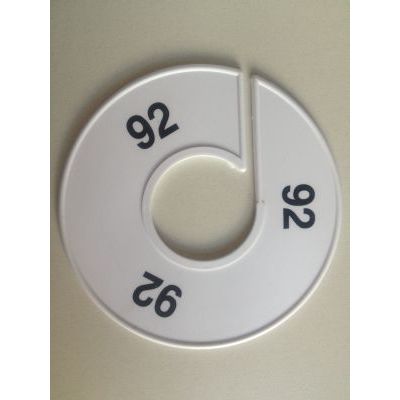 Klika -  Maatring 11 cm wit/zwart 92