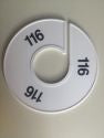 Klika -  Maatring 11 cm wit/zwart 116