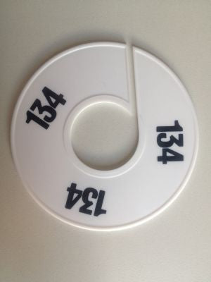 Klika - Size ring 11 cm white/black 134