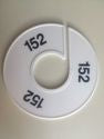 Klika -  Maatring 11 cm wit/zwart 152