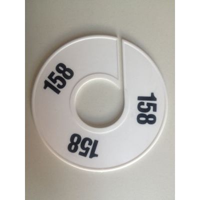 Klika - Misura anello 11 cm bianco/nero 158