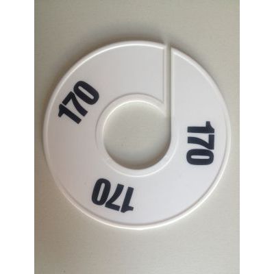 Klika - Misura anello 11 cm bianco/nero 170