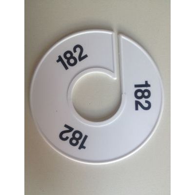 Klika - Misura anello 11 cm bianco/nero 182