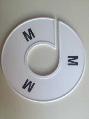 Klika - Misura anello 11 cm bianco/nero M