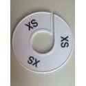 Klika -  Maatring 11 cm wit/zwart XS