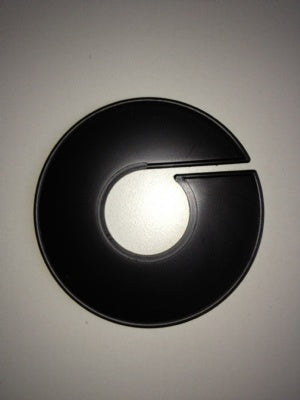 Klika -  Maatring 11 cm zwart onbedrukt