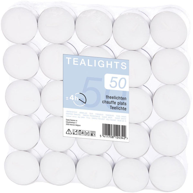 Klika -  Theelichtjes, pak van 50 stuks