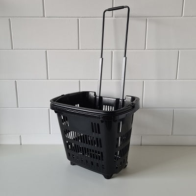 Klika - Winkelmand 34L Shop Roll Black - 4 Stück