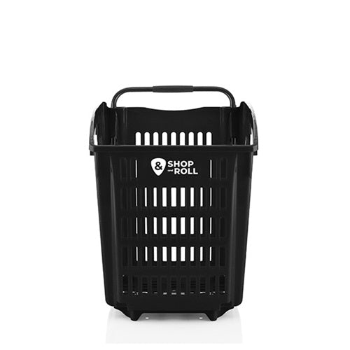 Klika -  Winkelmand 52L Shop Roll zwart BIG 4 stuks
