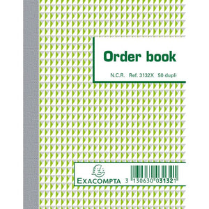 Exacompta -  Orderboek  135x105mm 50x2vel | 10 stuks