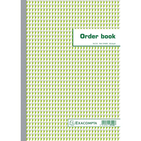 Exacompta -  Orderboek  297x210mm 50x2vel | 5 stuks