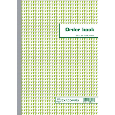 Exacompta - Libro de pedidos 297x210mm 50x2 hojas | 5 piezas