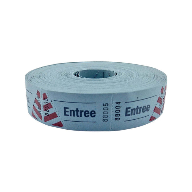Combicraft - Billet d'entrée numérotant 1-1000 bleu 1000 pièces