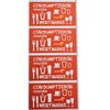 Combicraft -  Consumptiebon  uv beveiliging rood