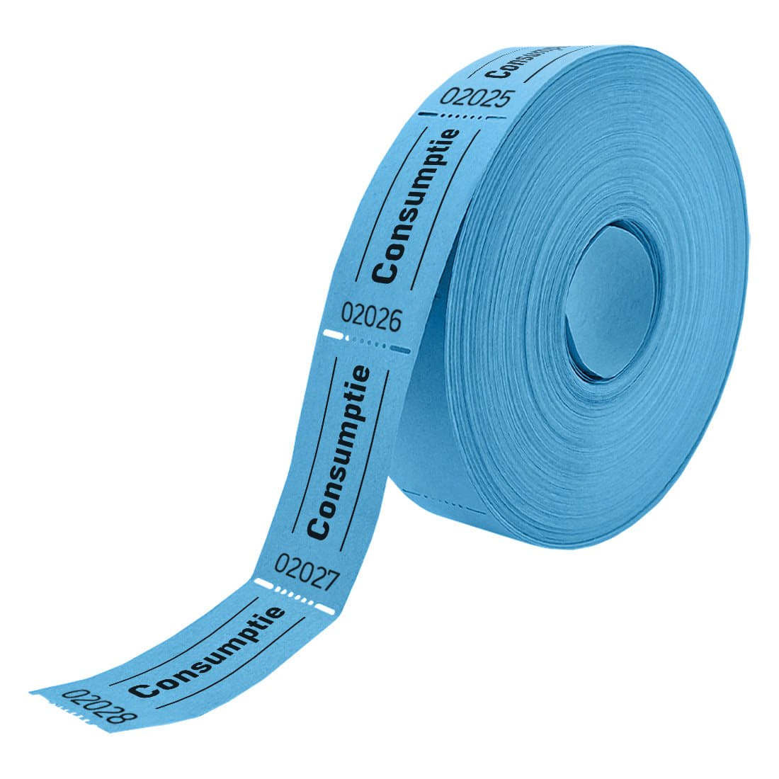 Combicraft -  Consumptiebon  57x30mm 2zijdig bl 2x1000 | 30 stuks