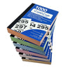 Combicraft -  Nummerblok  1 1000 assorti 6 stuks