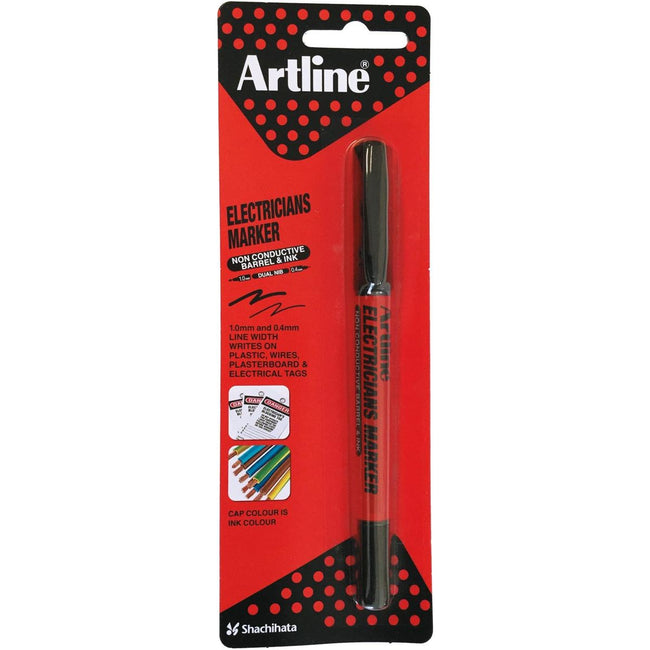 Artline - Marker Elektriker, schwarz