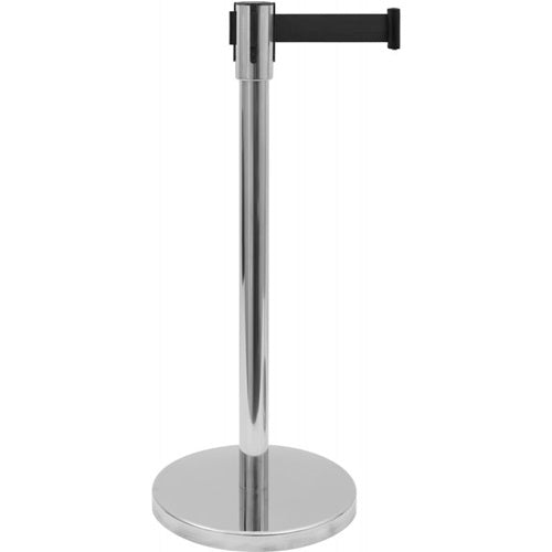 Klika - Paletto di accesso cromato con cintura grigia