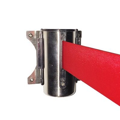 Klika – Chrom-Zugangsgürtel mit rotem Gürtel