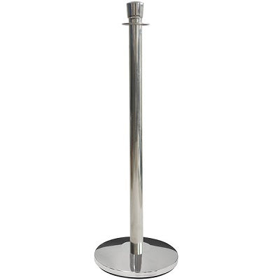 Klika - Zugangspfosten Chromfarbe Höhe 1 Meter