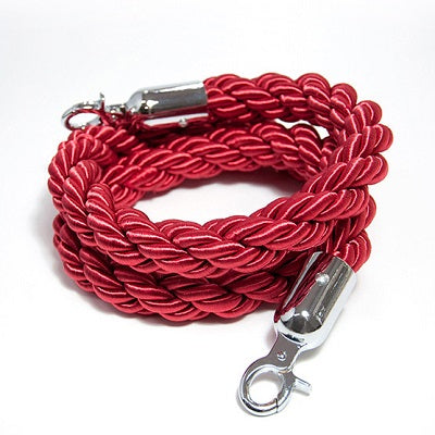Klika - Cord red with chrome for access post