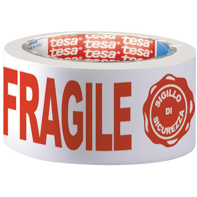 Tesa - packaging tape: FRAGILE, ft 50 mm x 66 m