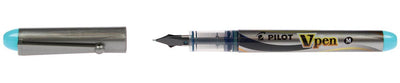 Pilot -  vulpen V-Pen Silver turkoois