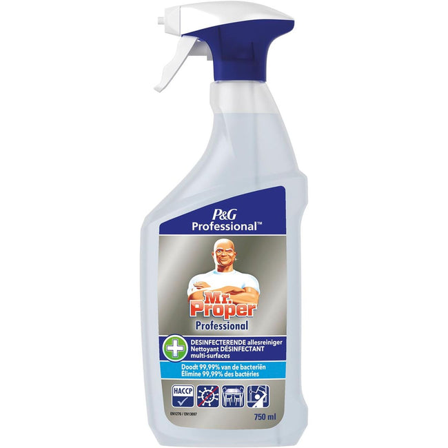 Mr. Proper - limpiador desinfectante multiuso, spray 750 ml
