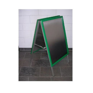 Klika - Pavement sign 70x100 cm green folding profile
